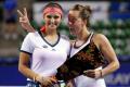 Sania Mirza and Barbora Strycova - Sakshi Post