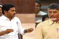 Andhra Pradesh Chief Minister N Chandrababu Naidu and Opposition leader YS Jaganmohan Reddy - Sakshi Post