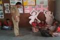 Police meeting the students in the school - Sakshi Post
