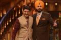 Navjot Singh Sidhu with Kapil Sharma on comedy show  ‘The Kapil Sharma Show’ - Sakshi Post