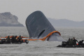 The ferry, Sewol, was brought 2.4 metres above the sea off Jindo Island, South Jeolla province where the ship capsized on April 16, 2014 - Sakshi Post