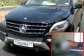 The car belonging to MLC Silpa Chakrapani Reddy&amp;amp;nbsp; - Sakshi Post