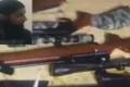 Guns seized from Old City, one of the arrested youths (inset)&amp;amp;nbsp; - Sakshi Post
