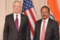 Aijt Doval during his US visit met US Defense Secretary, Gen (rtd) James Mattis Aijt Doval during his US visit met US Defense Secretary, Gen (rtd) James Mattis - Sakshi Post