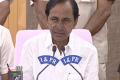 KCR at the media conference on Wednesday - Sakshi Post