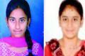 K. Sandhya and V. Sandhya who studied in NRI junior college in Vanasthalipuram emerged as the toppers in their college in inter exams - Sakshi Post