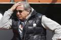 Romania’s head coach Ilie Nastase reacts while watching the FedCup Group II play-off match between Romania and Great Britain, in Constanta county, Romania - Sakshi Post