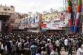 With Baahubali frenzy gripping people of both the Telugu states, fan rivalry came to the fore in some areas on Friday. With Baahubali frenzy gripping people of both the Telugu states, fan rivalry came to the fore in some areas on Friday. - Sakshi Post
