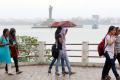 The people reeling under intense heat got some relief after showers on Saturday and Sunday - Sakshi Post