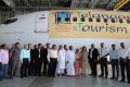 The Boeing aircraft was unveiled on Tuesday by Tourism Minister Ajmeera Chandulal at Rajiv Gandhi International Airport The Boeing aircraft was unveiled on Tuesday by Tourism Minister Ajmeera Chandulal at Rajiv Gandhi International Airport - Sakshi Post