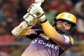 Sunil Narine smashed the joint fastest IPL fifty in his sensational knock of 54 from 17 balls, on Sunday. Sunil Narine smashed the joint fastest IPL fifty in his sensational knock of 54 from 17 balls, on Sunday. - Sakshi Post