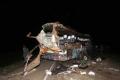 19 people have perished in a road accident involving a passenger bus and trailer at Mbaruk area along Naivasha-Nakuru highway. 19 people have perished in a road accident involving a passenger bus and trailer at Mbaruk area along Naivasha-Nakuru highway. - Sakshi Post