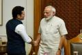 Sachin Tendulkar on Friday met Prime Minister Narendra Modi to update him about his upcoming biopic - Sakshi Post