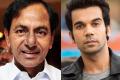 Bollywood hero Rajkumar Rao will play the role KCR in the political biopic.&amp;amp;nbsp; - Sakshi Post