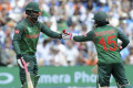 Bangladesh posted a descent target of 265 to India in the semifinal match of Champions Trophy. Bangladesh posted a descent target of 265 to India in the semifinal match of Champions Trophy. - Sakshi Post
