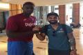 West Indies captain Jason Holder and Virat Kohli’s snap at a hotel in Port of Spain - Sakshi Post