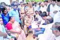 Police teams interacting with Dalit leaders in Garagaparru. Police teams interacting with Dalit leaders in Garagaparru. - Sakshi Post