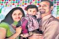 Deceased Jyothi With her husband Sunil Sagar and son Daivik Sagar - Sakshi Post