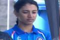 A video of Smrithi Mandhana breaking into tears in the dressing room is doing rounds in the social media. - Sakshi Post