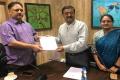 Collector Preeti Meena and BP Acharya IAS filing complaint to the Chief Secretary SP Singh - Sakshi Post