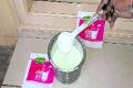Gouse noticed that the curd started sticking to spoon like an adhesive agent. Shocked over this, Gouse pulled up the Heritage official and explained him about the milk he had purchased from the plant. - Sakshi Post