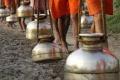 Kanwariyas collect water from Ganga at Hardwar and perform Abhishekam to Lord Siva with it in their villages - Sakshi Post