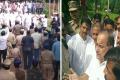 Mudragada arguing with the police at Kirlampudi&amp;amp;nbsp; - Sakshi Post