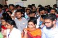 Junior doctors at the government-run Osmania General Hospital, on Tuesday. - Sakshi Post