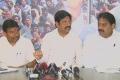 Jogi Ramesh, Vellampalli Srinivas, Malladi Vishnu addressing a media conference - Sakshi Post