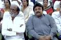 ‘Superstar’ Rajinikanth with actor Prabhu seated among the audience - Sakshi Post