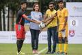 RFYS chairperson Nita Ambani, a member of the International Olympic Committee (IOC), cheered on by hundreds of school kids at the Rajagiri Public School here in Kochi, launched the second season along with India striker and Kerala Blasters star C.K.  - Sakshi Post