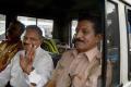 Lt. Col. Shrikant Prasad Purohit on Wednesday walked out of the Taloja prison on Wednesday Lt. Col. Shrikant Prasad Purohit on Wednesday walked out of the Taloja prison on Wednesday - Sakshi Post