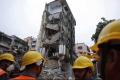 In the worst building crash this monsoon, at least 22 persons were killed and another 34 injured when a 117-year-old, six-storey building collapsed near the J.J. Hospital here on Thursday morning, an official said.&amp;amp;nbsp; - Sakshi Post
