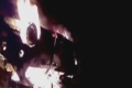 Car was gutted  after it overturned&amp;amp;nbsp; - Sakshi Post