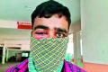 Ram Reddy was injured in his right eye when the students pelted stones at his car - Sakshi Post