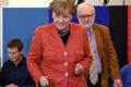 Angela Merkel is set for a fourth term as Germany’s Chancellor after her center right CDU/CSU won the election on Sunday. - Sakshi Post