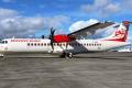 The Alliance Air ATR 72-600 aircraft touched down at 5 pm on Tuesday with the state’s civil aviation minister and other dignitaries on board. - Sakshi Post
