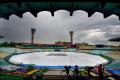 India’s practice session on the eve of their first Twenty20 match against Australia was called off due to intermittent showers. - Sakshi Post