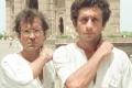 Ravi Baswani and Naseeruddin Shah in a scene from 1983 classic “Jaane Bhi Do Yaaro”. Ravi Baswani and Naseeruddin Shah in a scene from 1983 classic “Jaane Bhi Do Yaaro”. - Sakshi Post