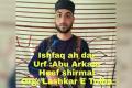 Constable Ishfaq Ahmad Dar surfaced online holding an AK-47 with a changed name Abu Arkam Constable Ishfaq Ahmad Dar surfaced online holding an AK-47 with a changed name Abu Arkam - Sakshi Post