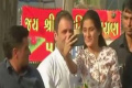 Mantsha Ibrahim Sheth, a class 10 student, said Gandhi obliged after she requested him for a selfie - Sakshi Post