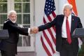 Narendra Modi and US President Donald Trump - Sakshi Post