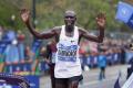 Kenyan Geoffrey Kamworor won the Tata Consultancy Services (TCS)-sponsored New York City Marathon - Sakshi Post