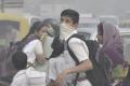 The National Capital Region on Tuesday saw its worst ‘air quality’ and ‘smog situation’ of the year -- which was even worse than a day after Diwali, as a yellow blanket of smog hung heavily in the sky.  The National Capital Region on Tuesday saw its worst ‘air quality’ and ‘smog situation’ of the year -- which was even worse than a day after Diwali, as a yellow blanket of smog hung heavily in the sky.  - Sakshi Post
