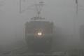 Train services took a hit in Delhi as visibility stood at 200 metres. - Sakshi Post