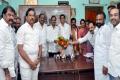 Outgoing district president Gouru Venkata Reddy was given a grand farewell by YSRCP leaders on Wednesday. - Sakshi Post