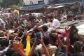 Junior NTR mobbed by fans at Bhadrachalam - Sakshi Post