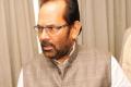 Union minister Mukhtar Abbas Naqvi - Sakshi Post