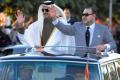 Moroccan King Mohammed VI and Qatari Emir Sheikh Tamim Bin Hamad Al Thani Moroccan King Mohammed VI and Qatari Emir Sheikh Tamim Bin Hamad Al Thani - Sakshi Post