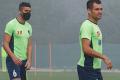 Delhi Dynamos players forced to train wearing masks due to smog trouble - Sakshi Post